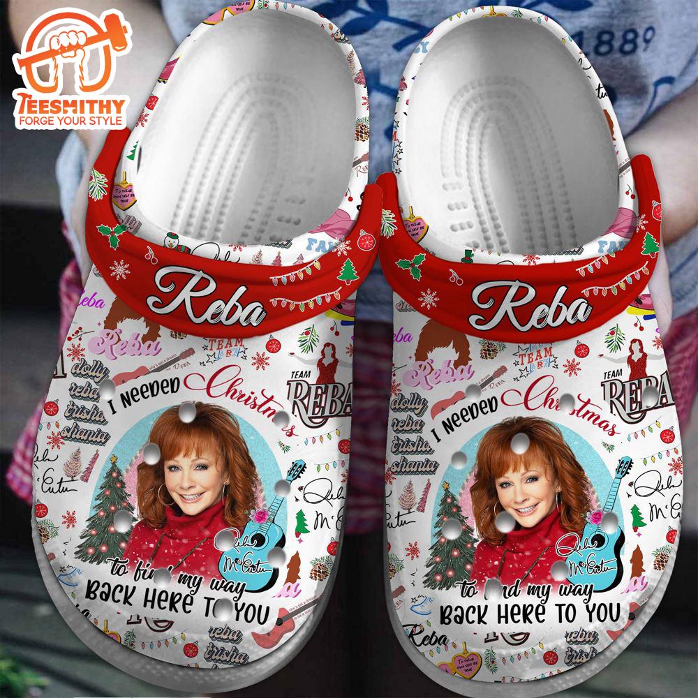 Reba McEntire Christmas Music Clogs Shoes For Men Women and Kids