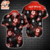 Red Iron Maiden Tropical Tribute Short Sleeve Aloha Shirt