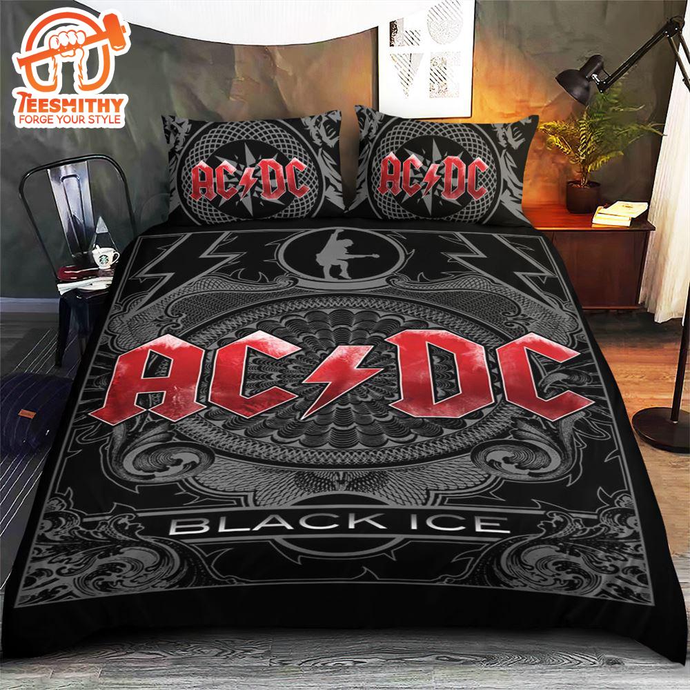 Rock Bands ACDC 3D Bedding Set Duvet Cover Quilt