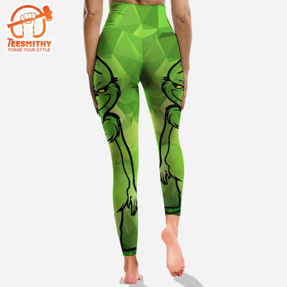 Rock Paper Scissors I Win – Personalized Grinch Hoodie and Leggings