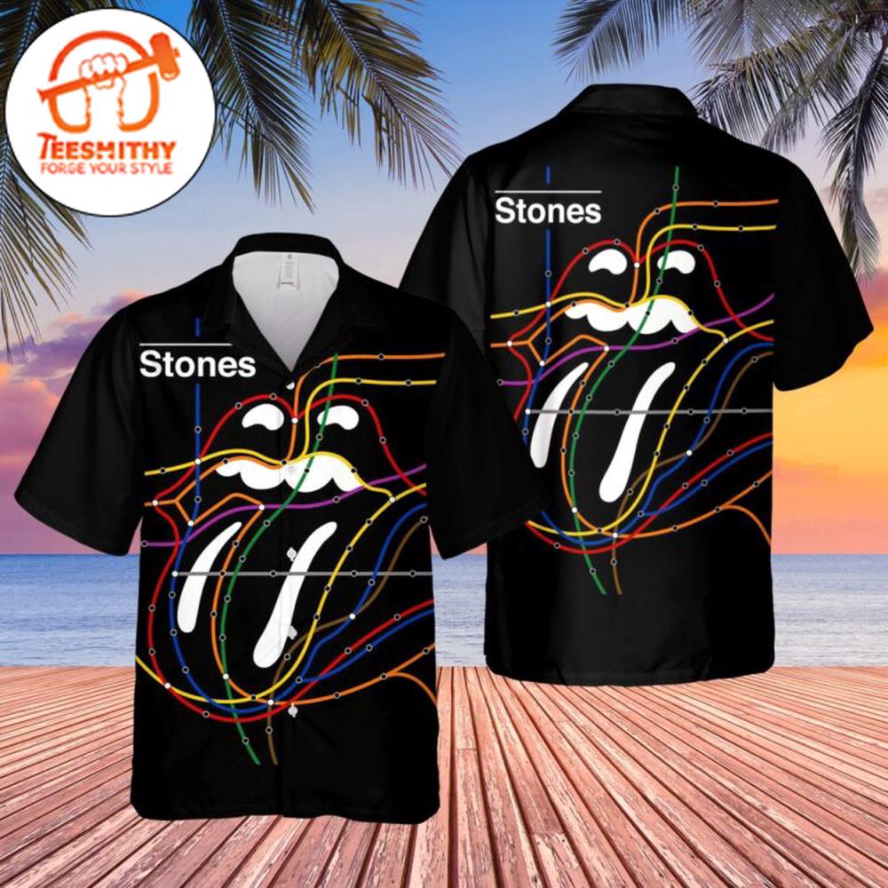 Rolling Stones No Filter Tour 2019 Hawaiian Button Up Shirts