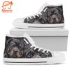 Rottweiler Face Shoes High Top For Women Lover