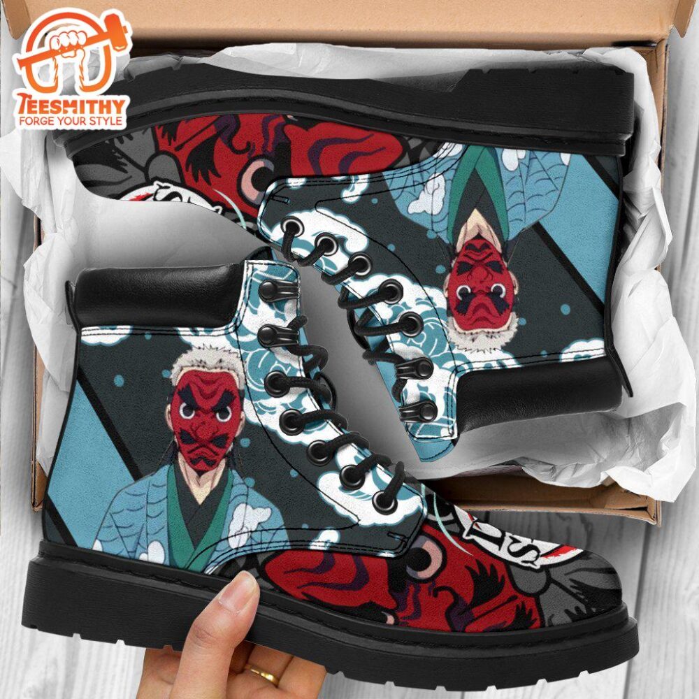 Sakonji Boots Shoes Demon Slayer Anime Custom