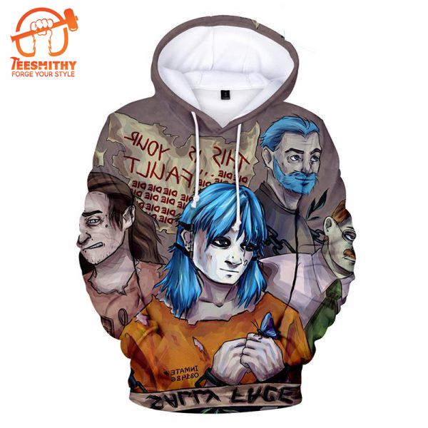 Sally Face – Sally Face Game Series Game Character Sally All Over Print Hoodie