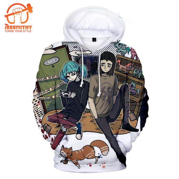 Sally Face – Sally Face Game Series Game Character Sally And Larry All Over Print Hoodie