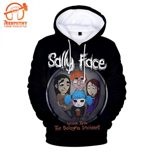 Sally Face – Sally Face Game Series Game Character Sally Team All Over Print Hoodie