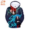 Sally Face – Sally Face Game Series Sally Face And Larry All Over Print Hoodie