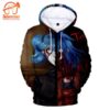 Sally Face – Sally Face Game Series Terror Mask Character Sally All Over Print Hoodie