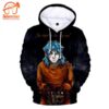 Sally Face – Sally Face Game Series Terror Sally Face Mask Black All Over Print Hoodie