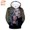 Sally Face – Sally Face Game Terror Sally Mask All Over Print Hoodie