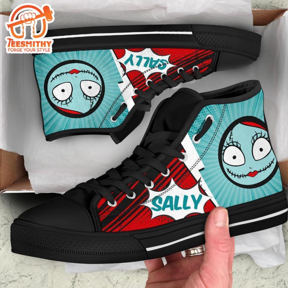 Sally Sneakers The Nightmare Before High Top Shoes Fan