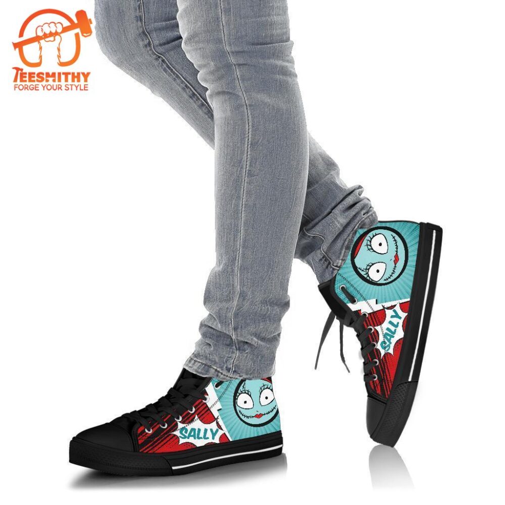 Sally Sneakers The Nightmare Before High Top Shoes Fan