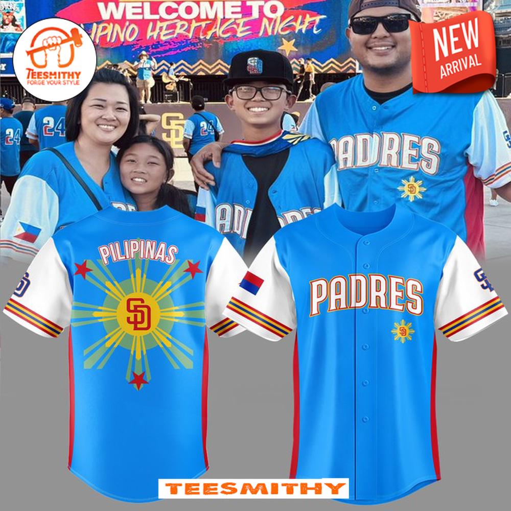 San Diego Padres Filipino Heritage Night 2024 Baseball Jersey