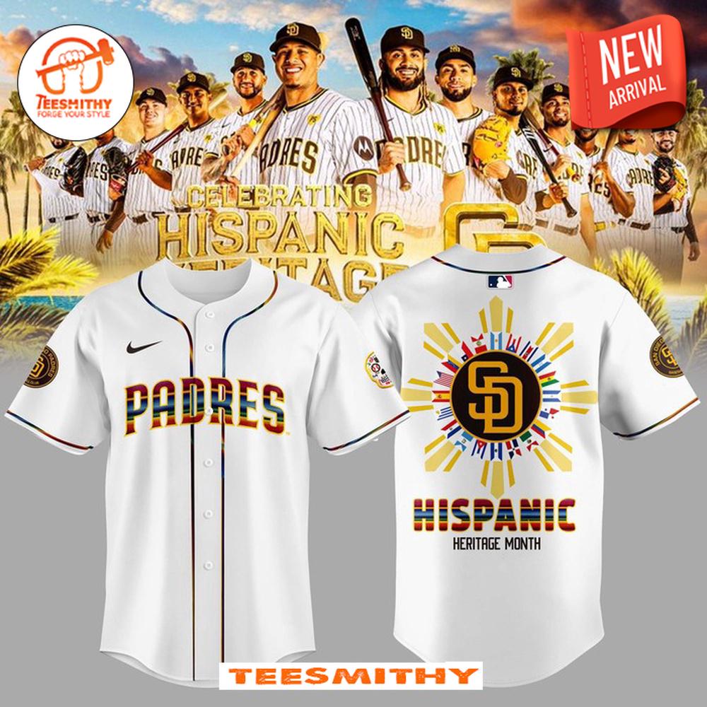 San Diego Padres Hispanic Heritage Month 2024 Baseball Jersey