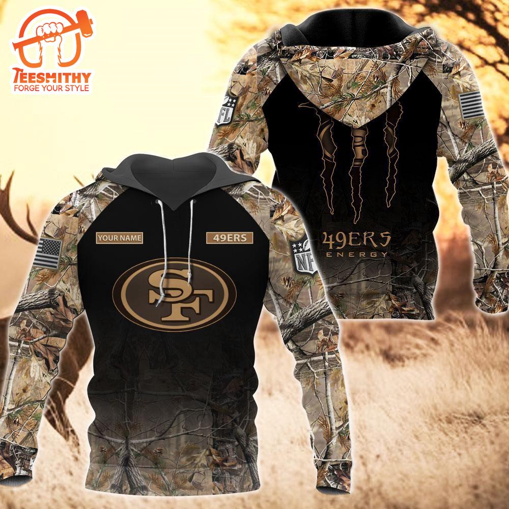 San Francisco ers Personalized Hoodie Camo Hunting Perfect Gift  Gift Christmas