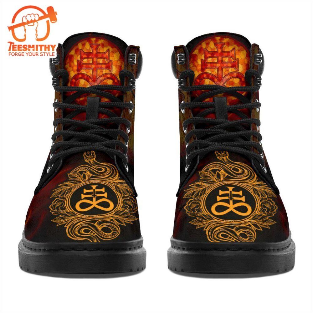 Satanic Brimstone Boots Shoes Gift Idea