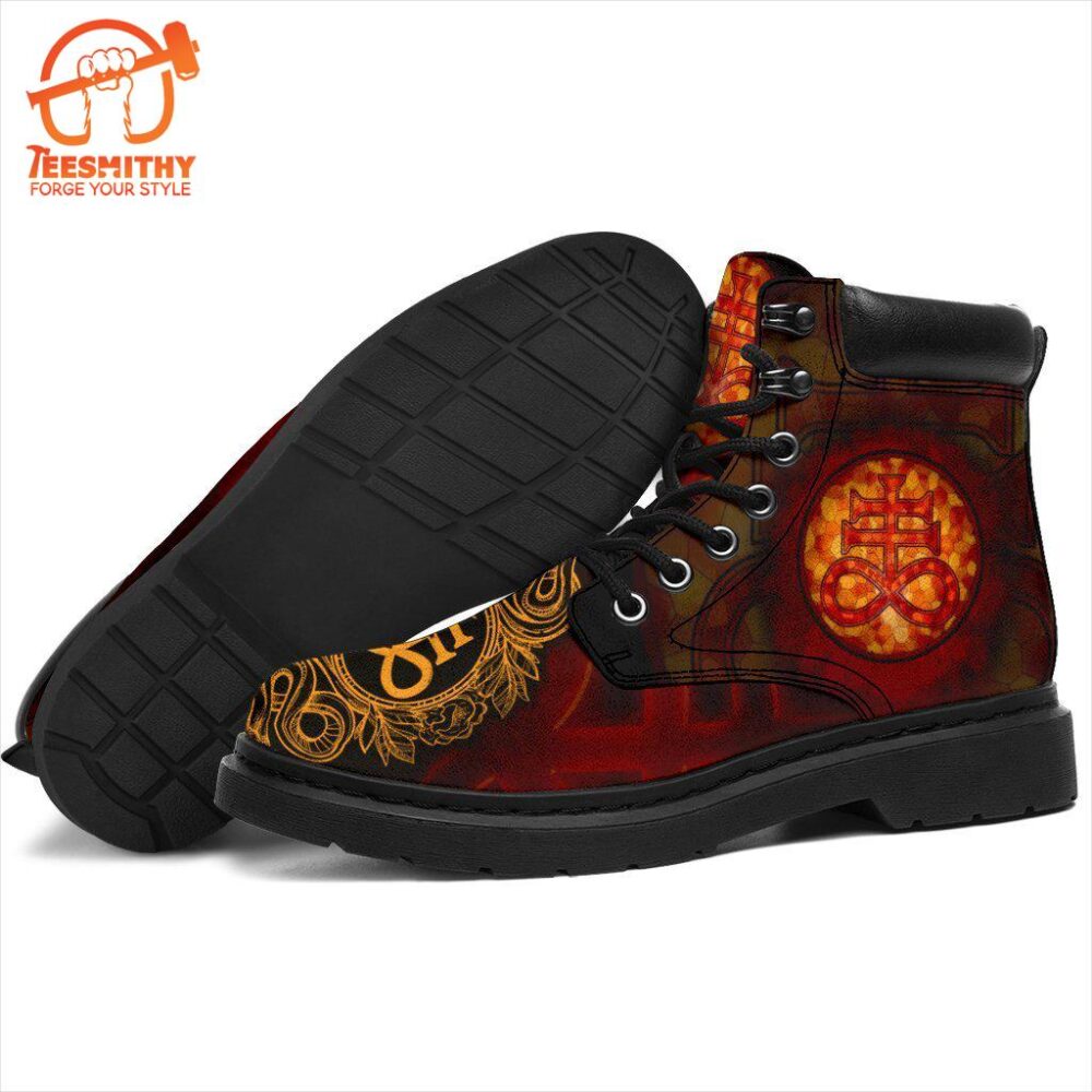 Satanic Brimstone Boots Shoes Gift Idea