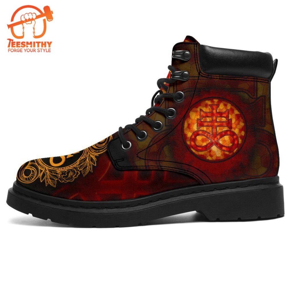 Satanic Brimstone Boots Shoes Gift Idea