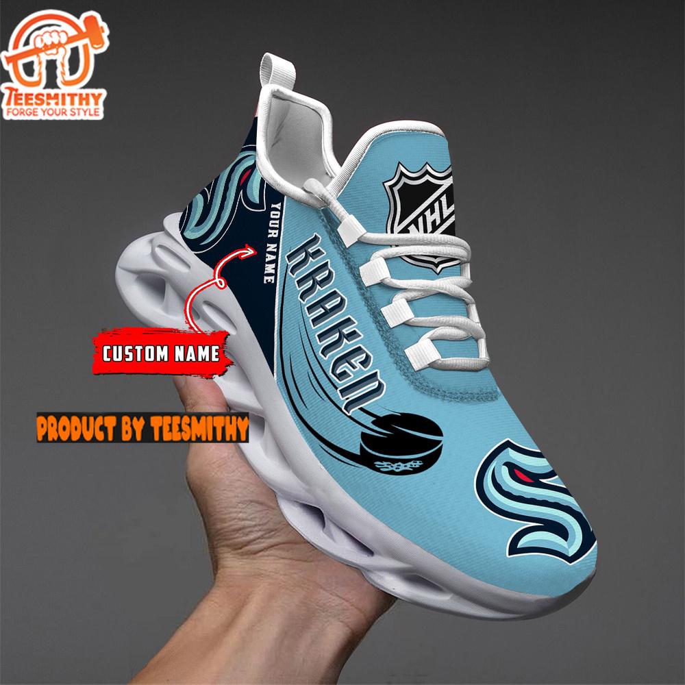 Seattle Kraken Personalized NHL New Max Soul Shoes V1