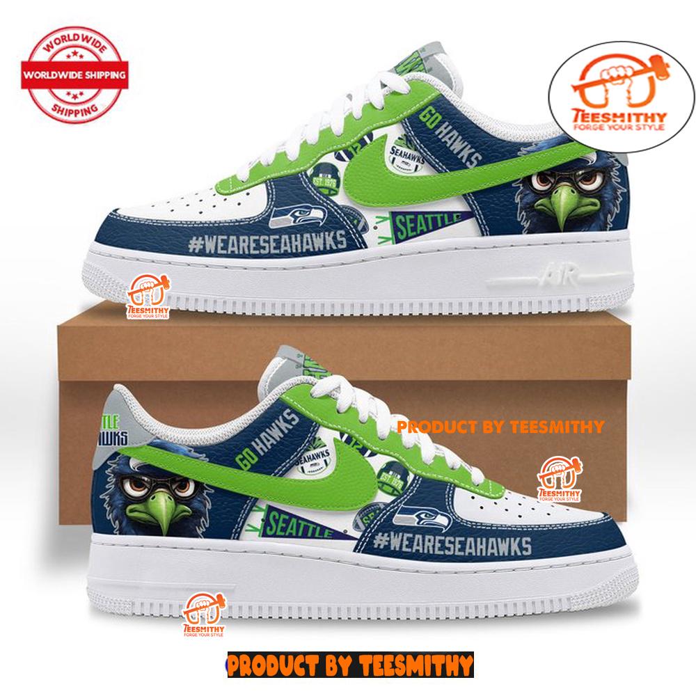 Seattle Seahawks Go Hawks Limited Air Force 1 Shoes