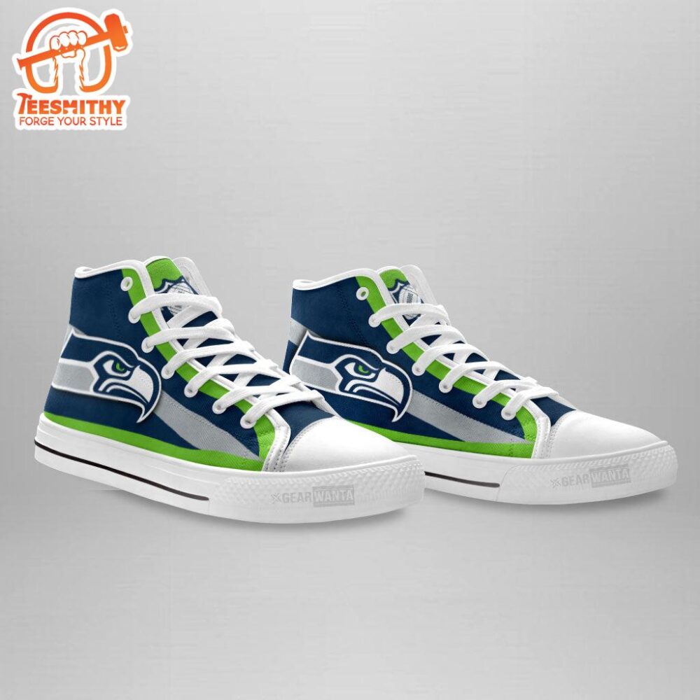 Seattle Seahawks High Top Shoes Custom