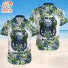 Seattle Seahawks Nfl Skull And Flower Pattern Metallica Short Sleeve Aloha Shirt