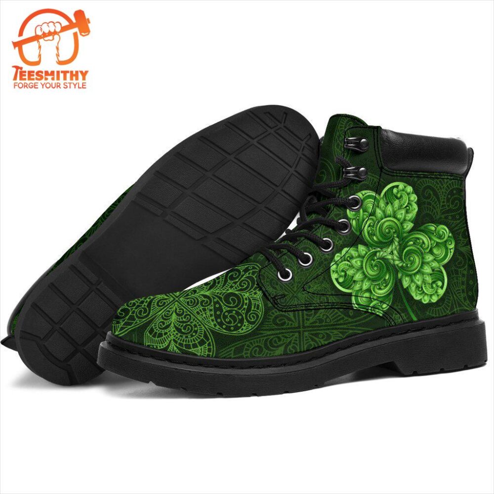 Shamrock Boots Shoes St Patrick Day Gift Idea