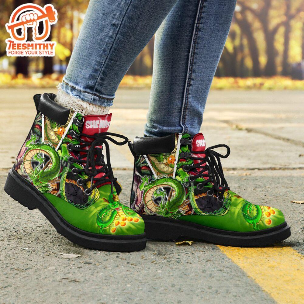 Shenron Dragon Ball Boots Shoes Funny Gift For Anime Fan