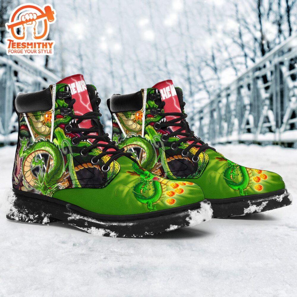 Shenron Dragon Ball Boots Shoes Funny Gift For Anime Fan