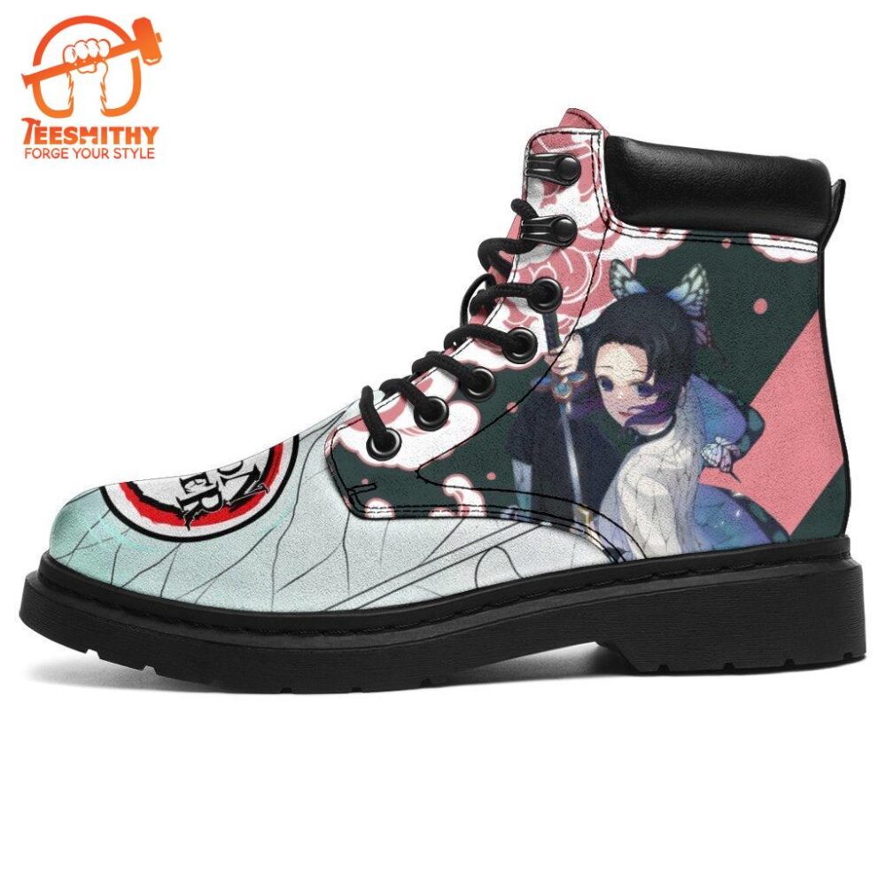 Shinobu Boots Shoes Demon Slayer Anime Custom