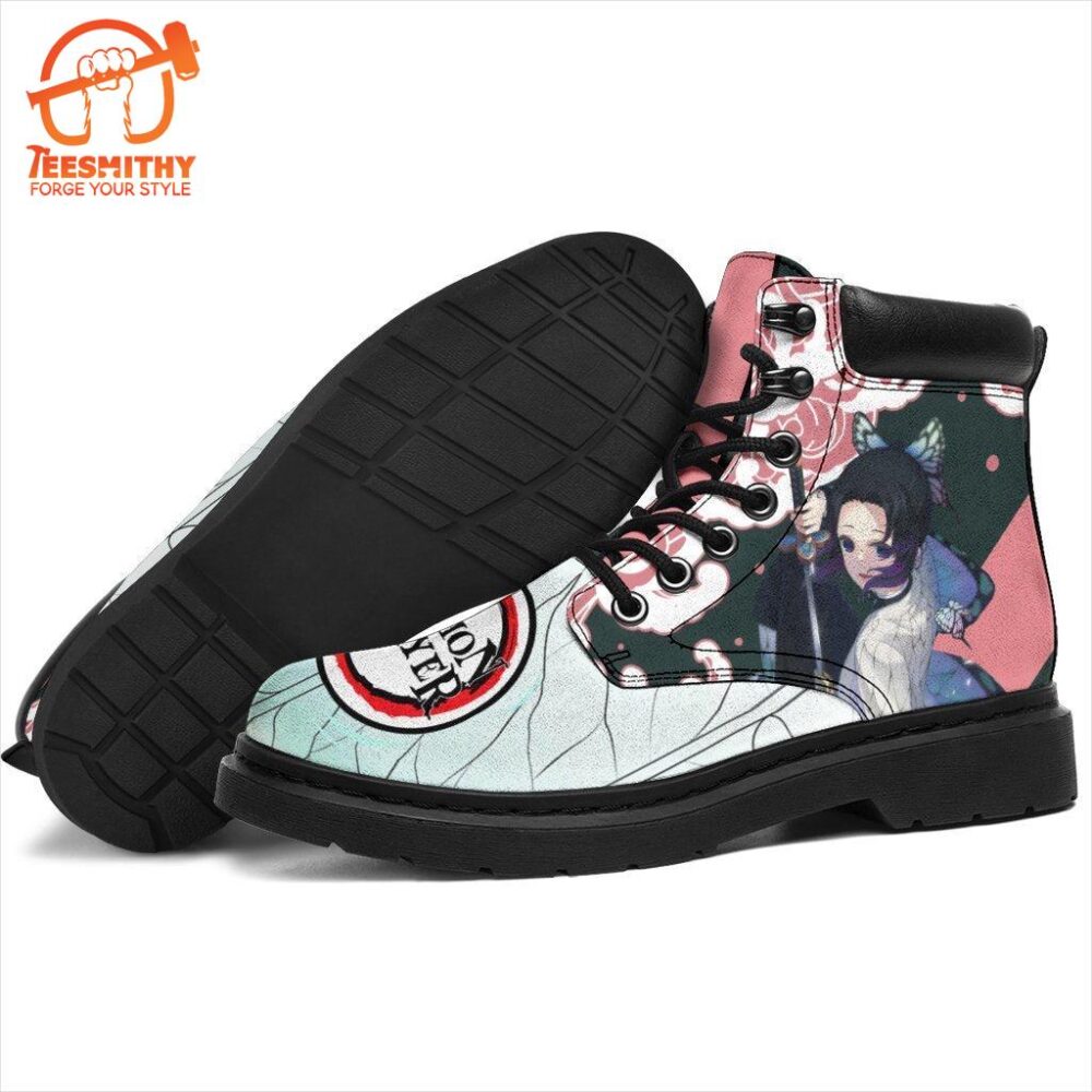 Shinobu Boots Shoes Demon Slayer Anime Custom