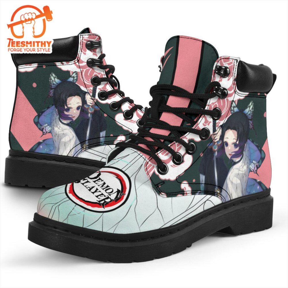 Shinobu Boots Shoes Demon Slayer Anime Custom