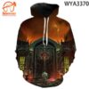 Shooting Game Doom Eternal All Over Print Hoodie