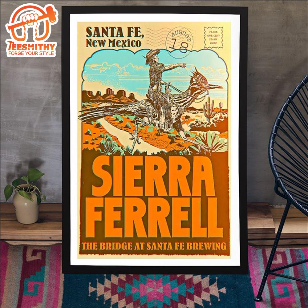 Sierra Ferrell 8-18-2024 Santa Fe NM Poster Canvas