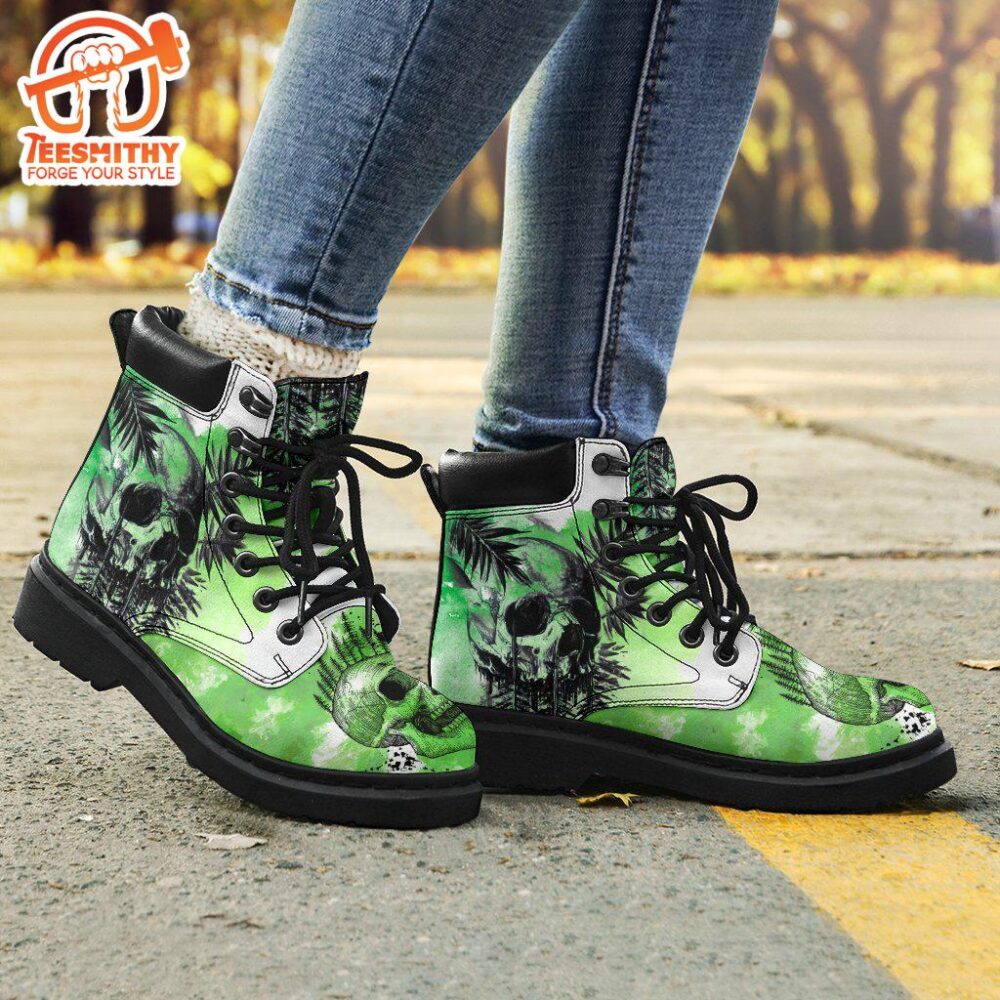 Skull Boots For Camping Or Trekking Gift Idea