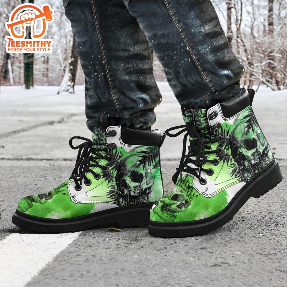 Skull Boots For Camping Or Trekking Gift Idea