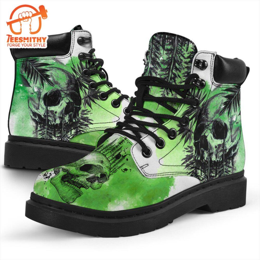 Skull Boots For Camping Or Trekking Gift Idea