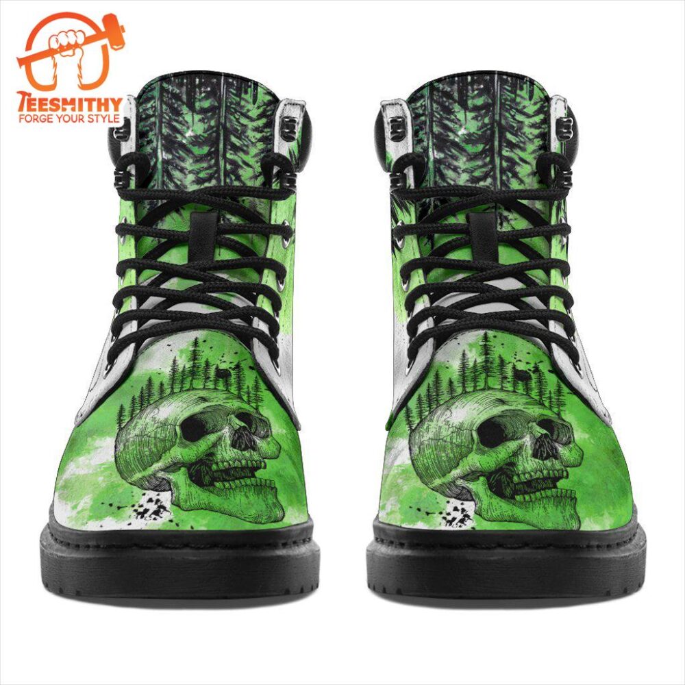 Skull Boots For Camping Or Trekking Gift Idea