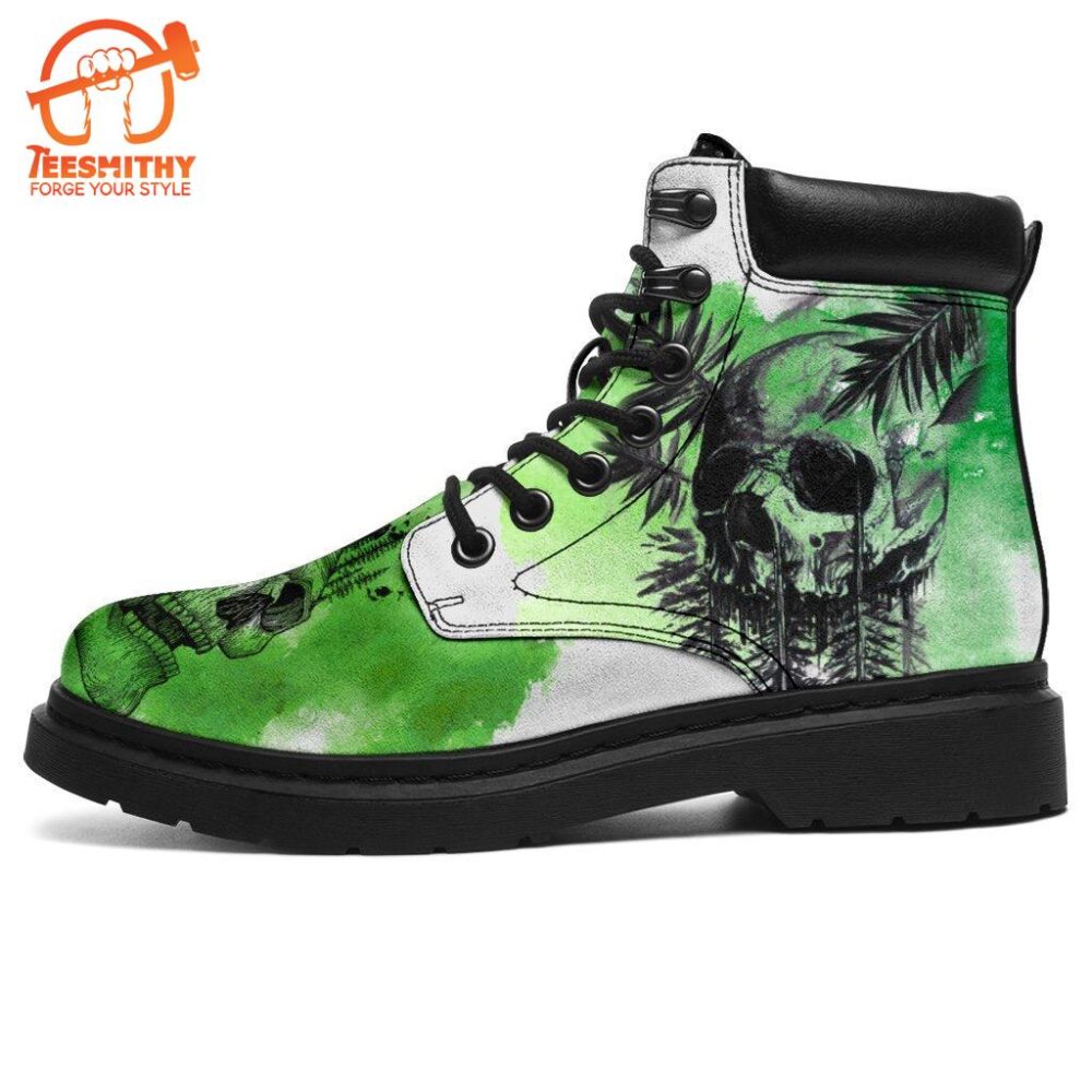 Skull Boots For Camping Or Trekking Gift Idea