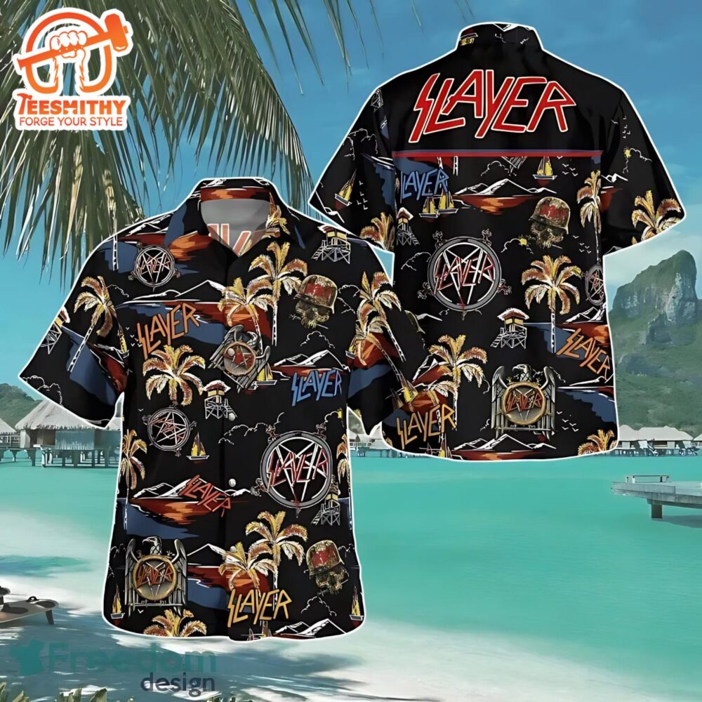 Slayer Paradise Found Men’s Hawaiian Shirt