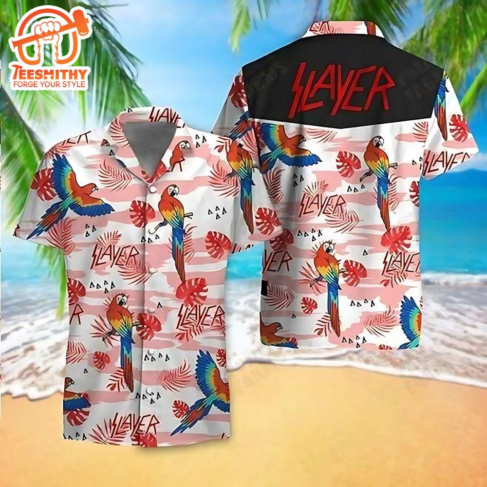 Slayer Tropical Elegance Fashion Tourism Exclusive Men’s Hawaiian Shirt