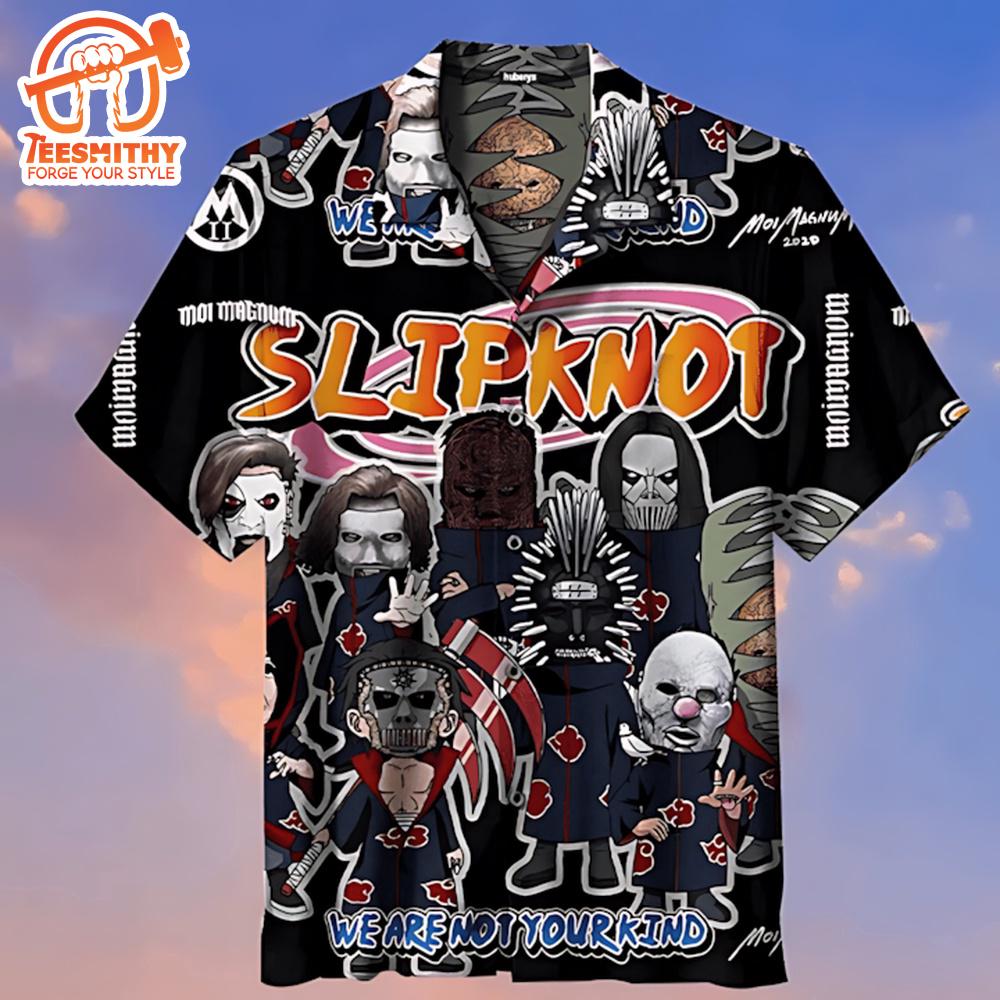 Slipknot Band We Are Not Your Kind Short Sleeve Aloha Shirt