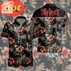 Slipknot Floral Carnage Short Sleeve Aloha Shirt