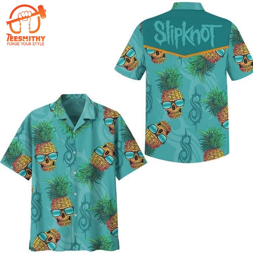 Slipknot Green Hawaiian  Shirts