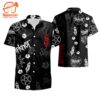 Slipknot logo Flower Hawaiian  Shirts