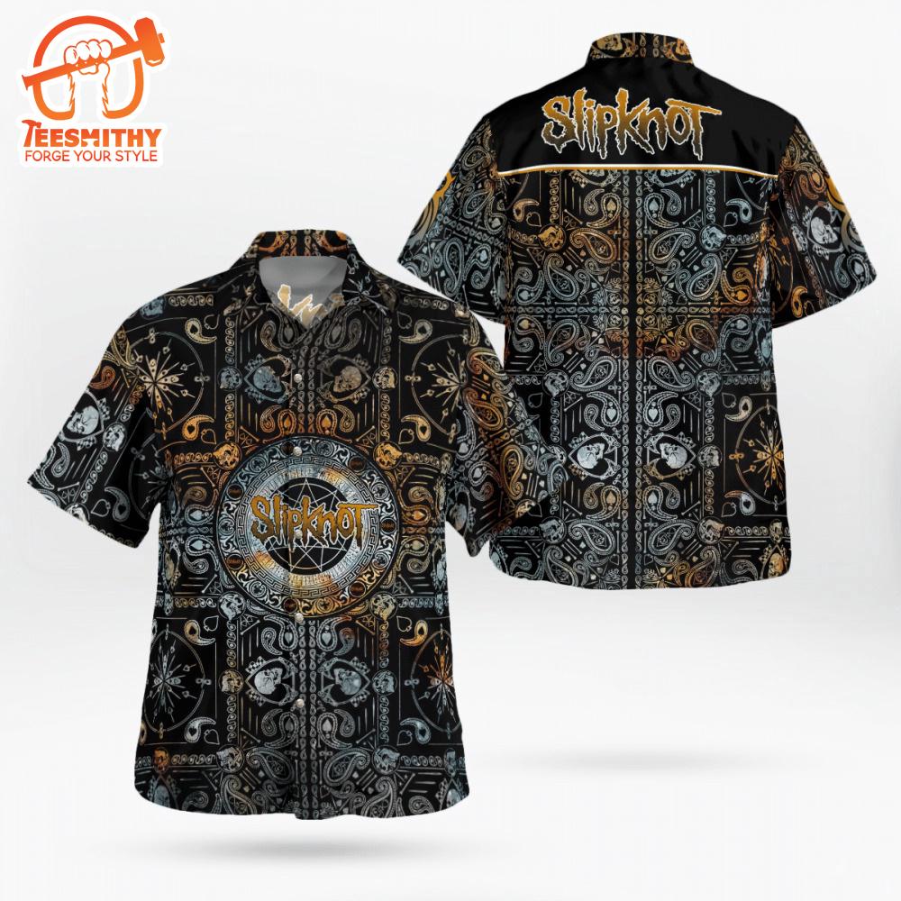 Slipknot Metal Ritual Short Sleeve Aloha Shirt