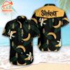 Slipknot Rock Band Banana Blitz Short Sleeve Aloha Shirt