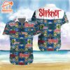 Slipknot Rock Band Island Fever Short Sleeve Aloha Shirt