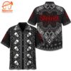 Slipknot Rock Band Skull Bandana Short Sleeve Aloha Shirt