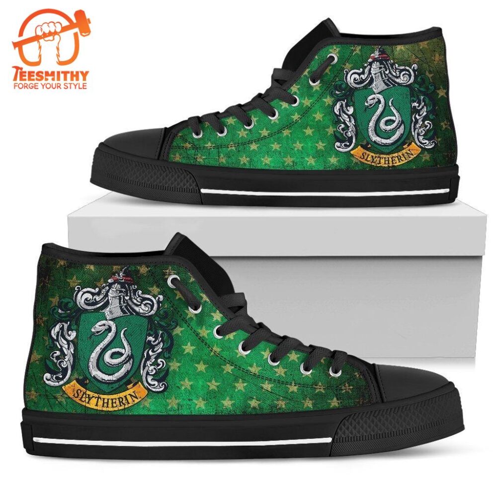 Slytherin High Top Shoes Custom